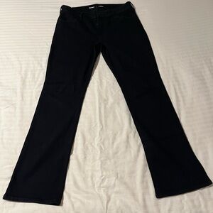 Old Navy Wow Mid-Rise Boot Cut, Size 8, Black